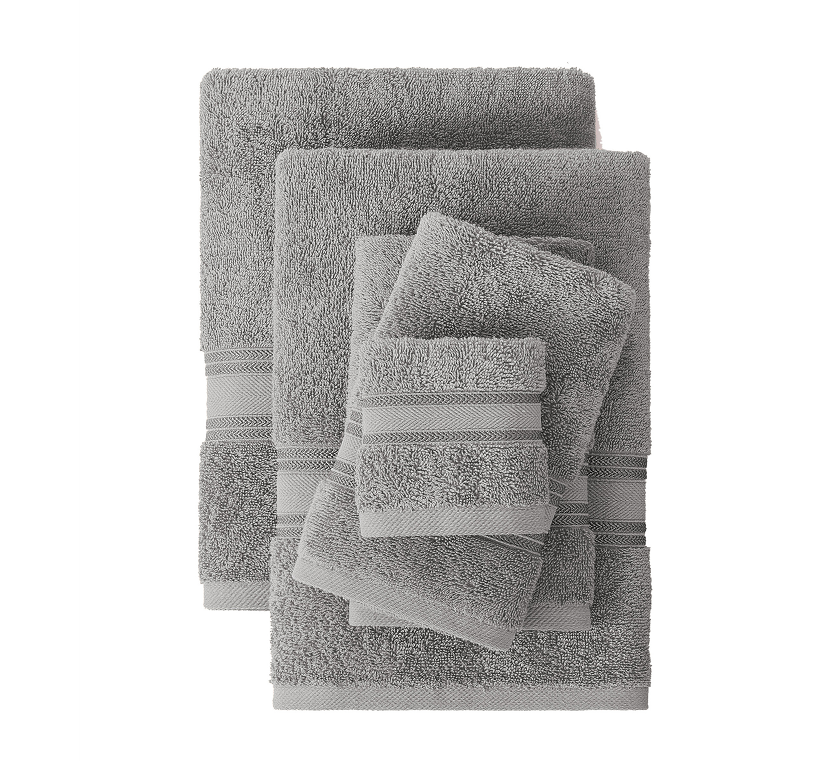 12 Piece Towel set-Space Grey