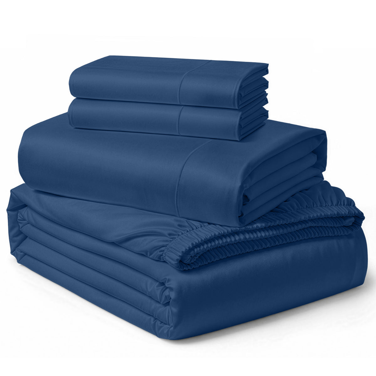 Lane Linen Egyptian Cotton Sheet Set - Set Sail - 4 piece set
