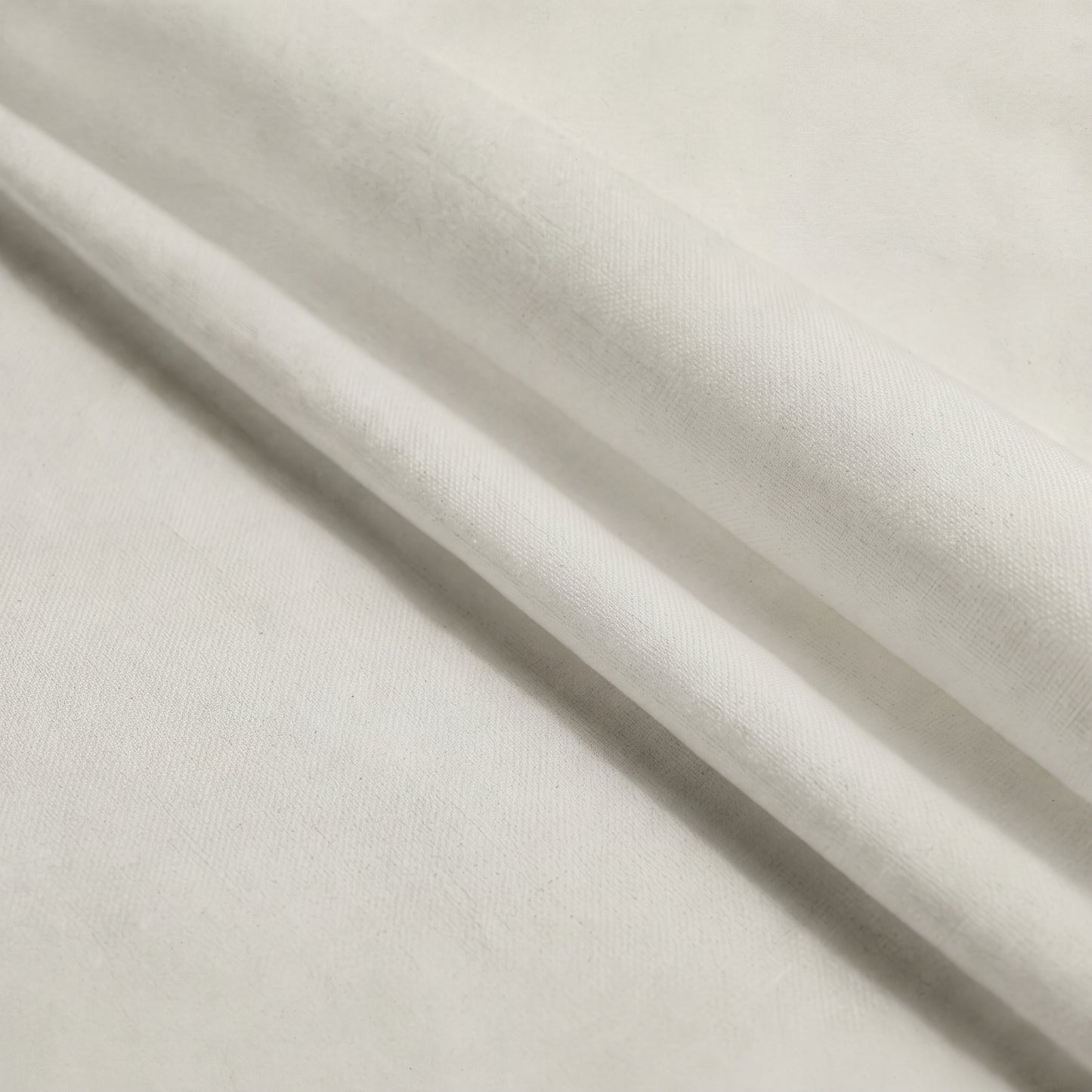 Lane Linen Organic Cotton Sheet Set in Mineral - fabric close up