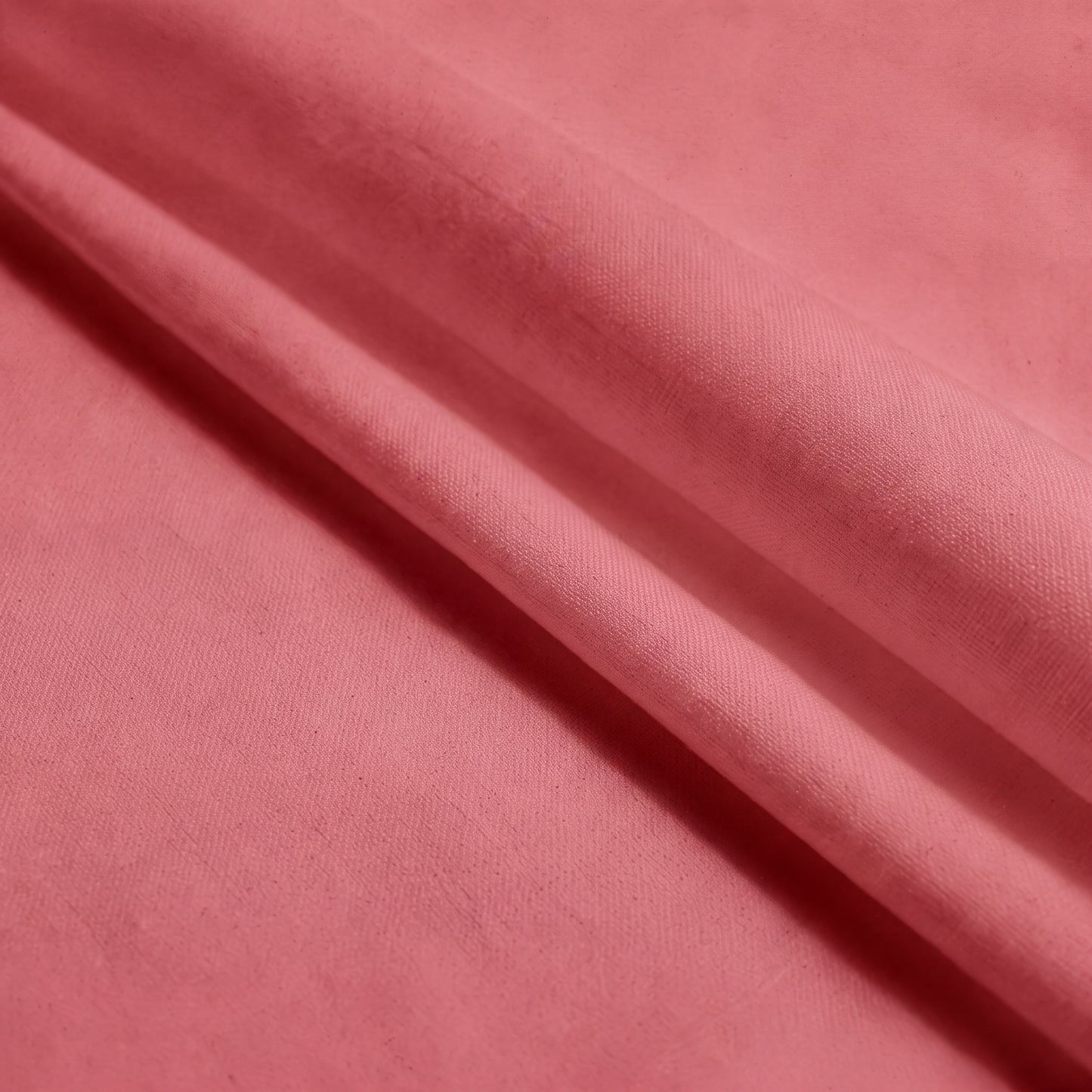 Lane Linen Organic Cotton Sheet Set in Mineral Red - fabric close up