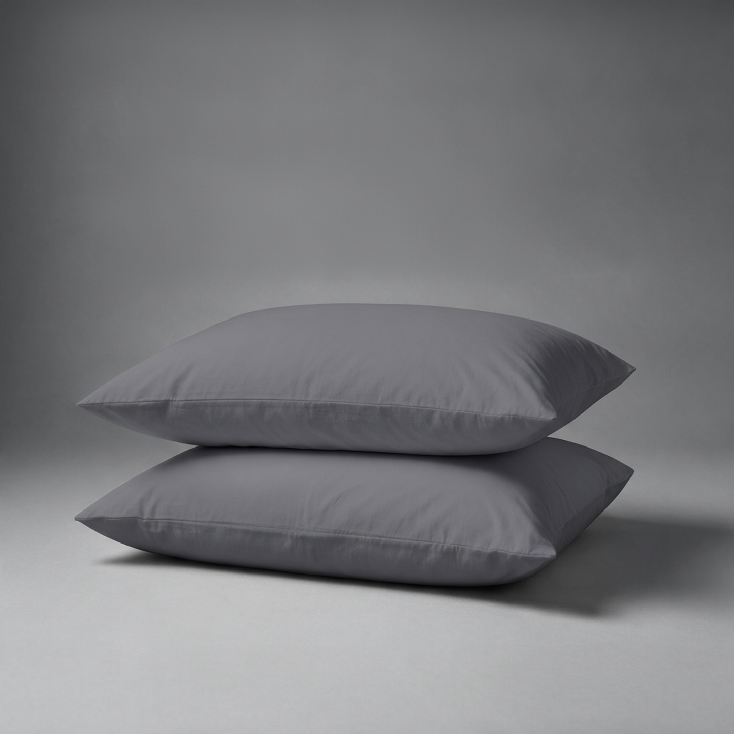 Organic Cotton Pillowcases - Charcoal