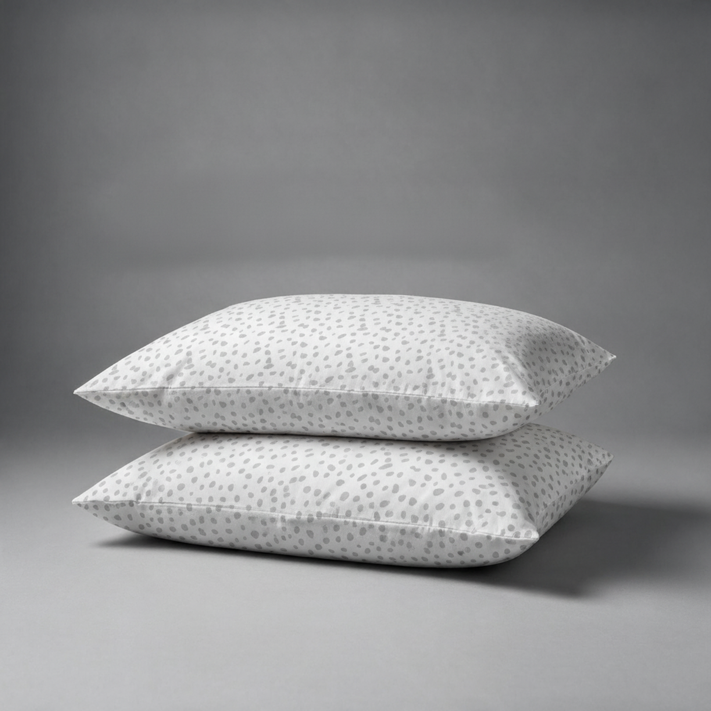Organic Cotton Pillowcases - Haze Grey