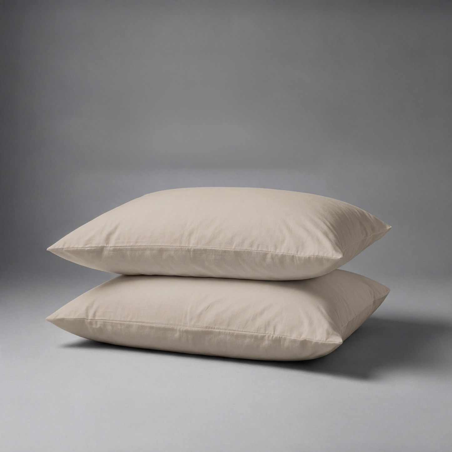 Organic Cotton Pillowcases - Silver
