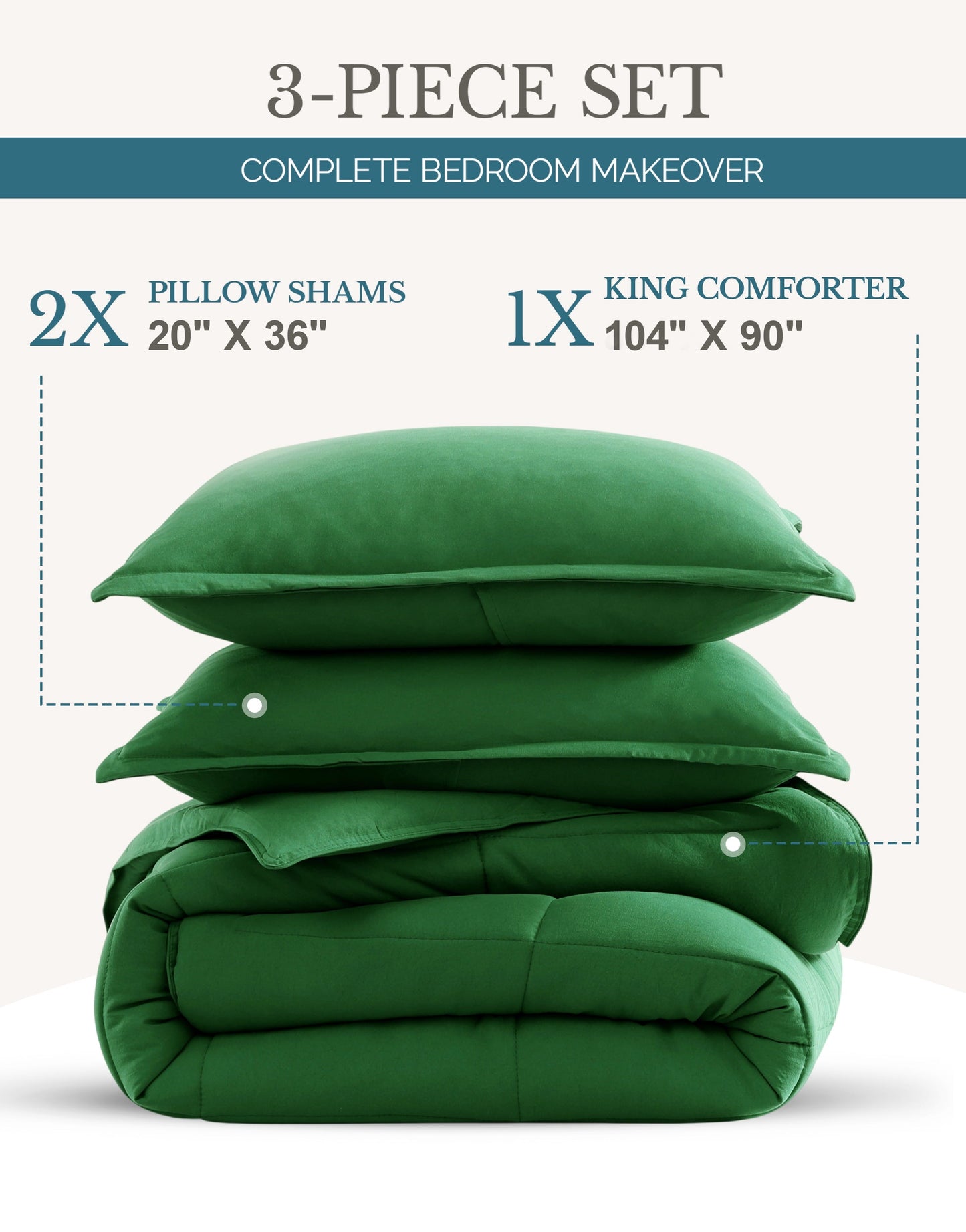 Down-Alternative Comforter cp-gallery: color=Olive Green