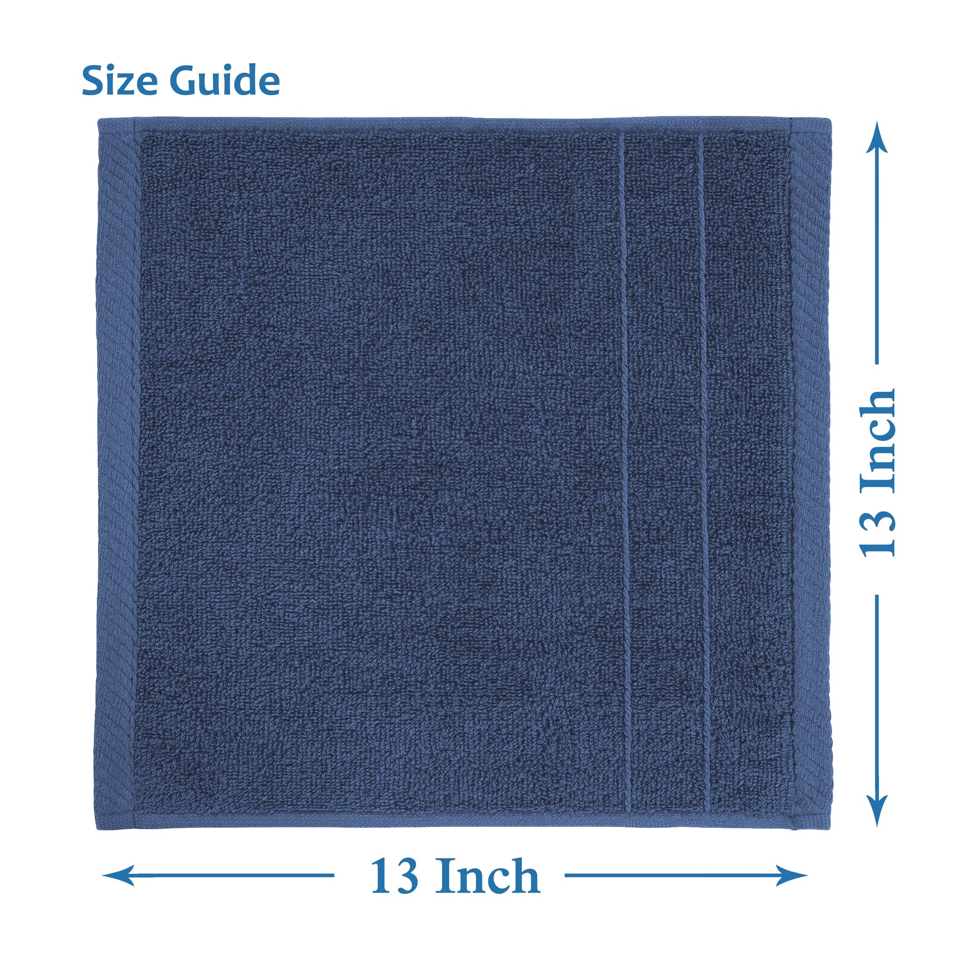 6-Piece Cotton Washcloths Set