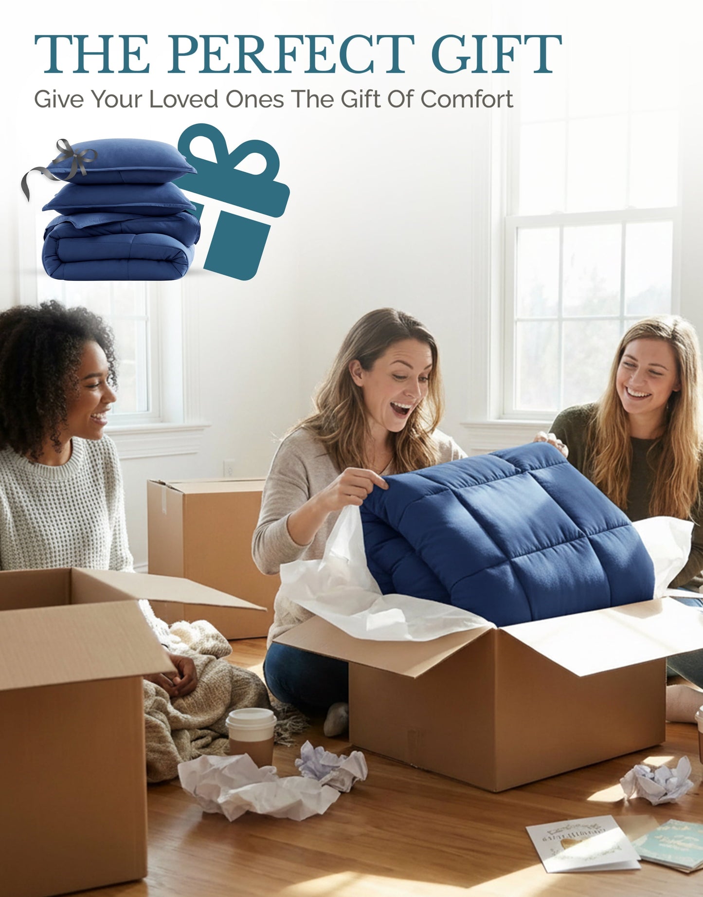 Down-Alternative Comforter cp-gallery: color=Navy