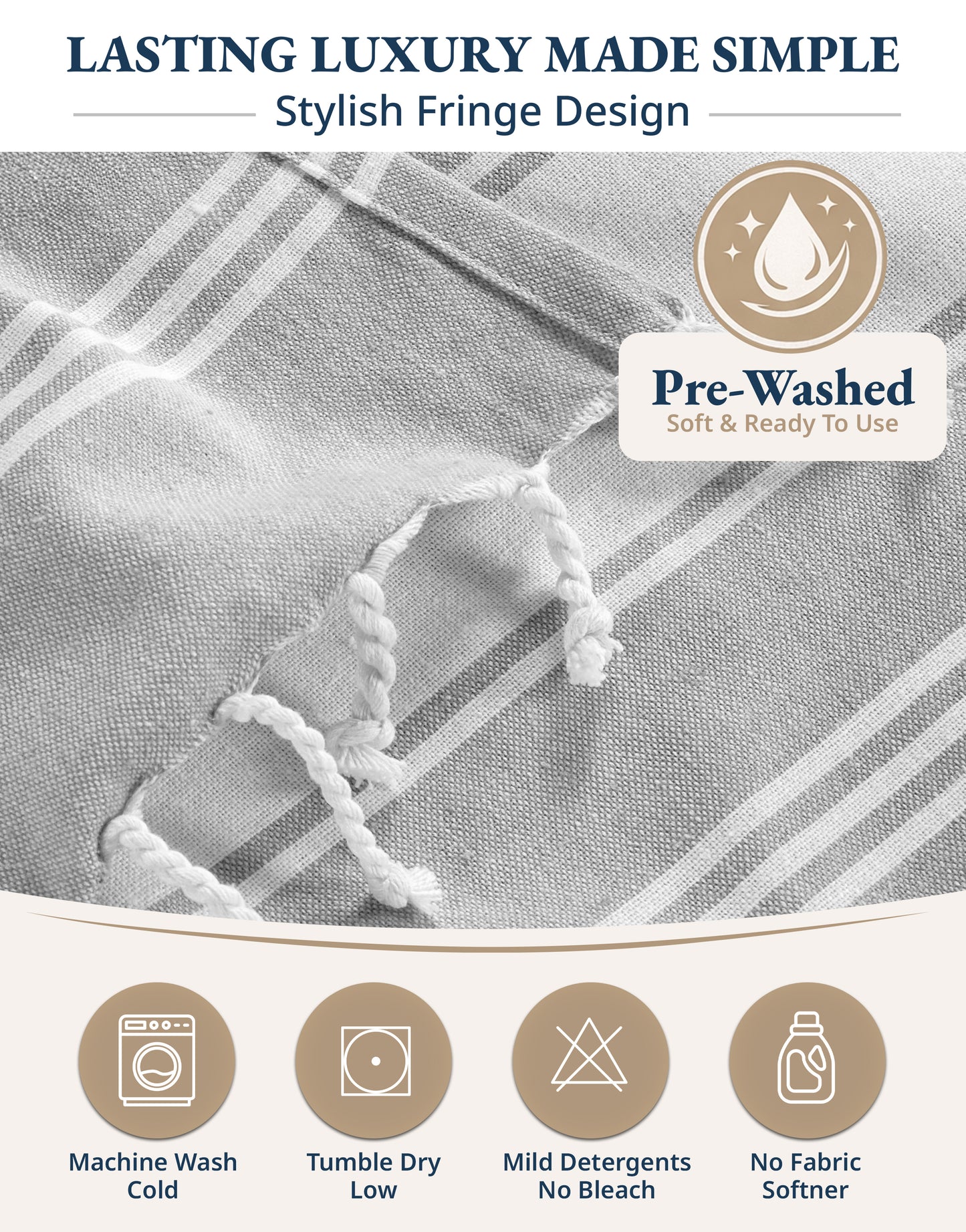 2 PIECE TURKISH BEACH TOWEL SET-ALLOY