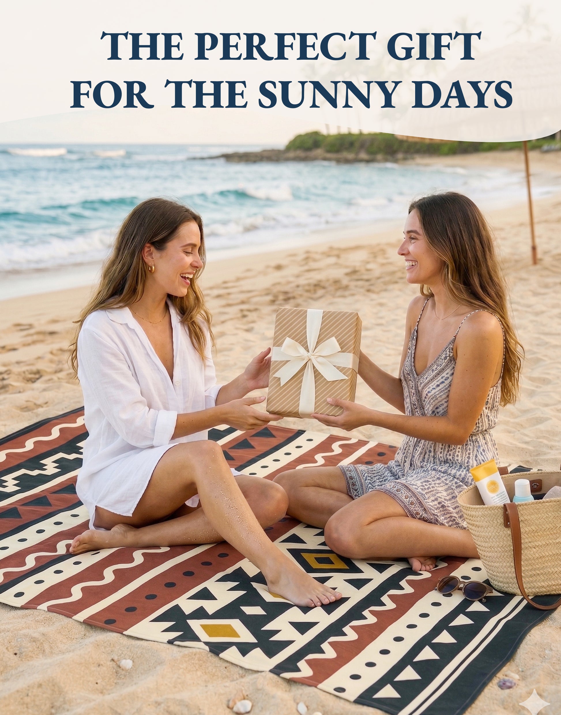 6 PIECE TURKISH BEACH TOWEL SET-Island-Boho