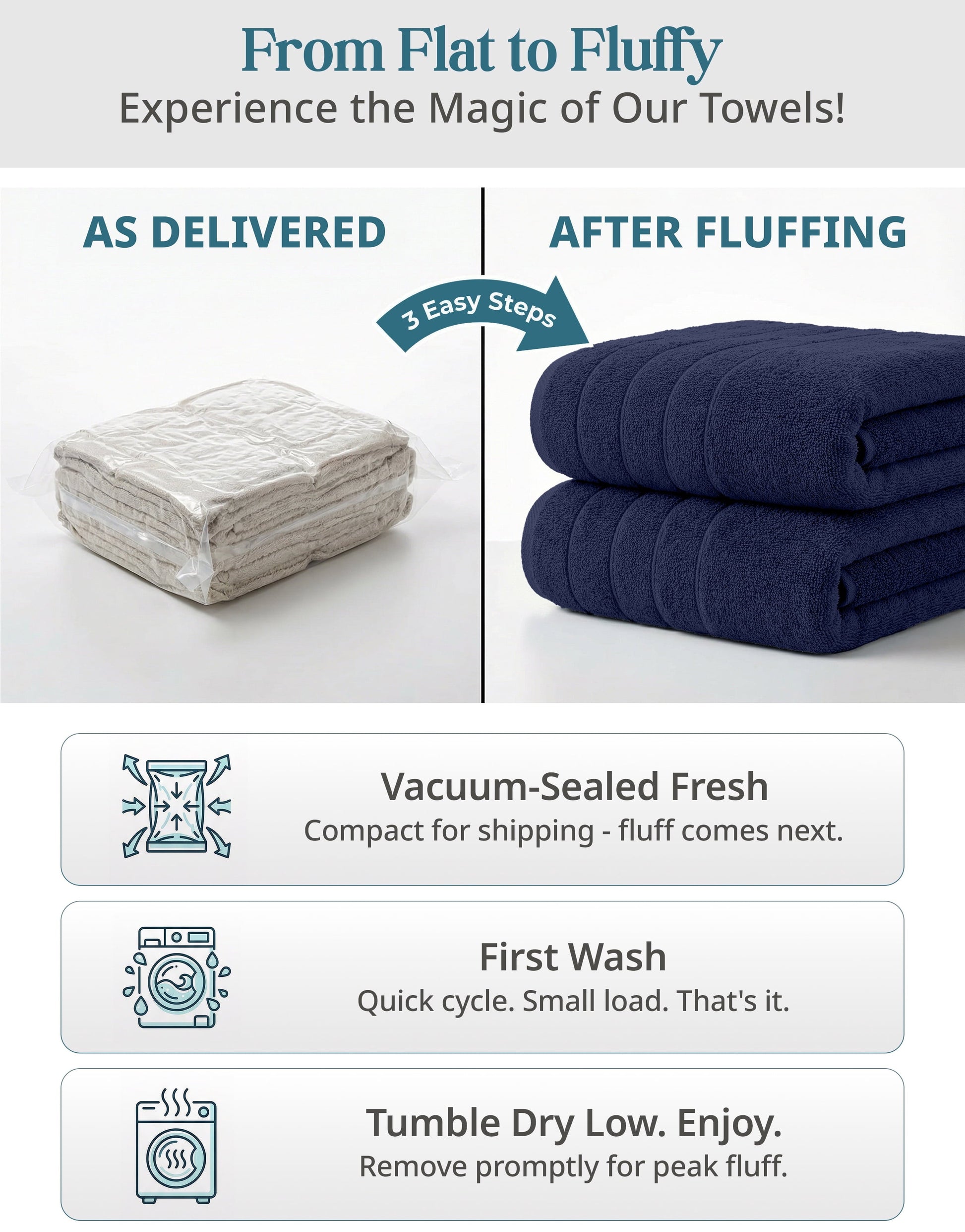 18-Piece Cotton Bath Towel Set