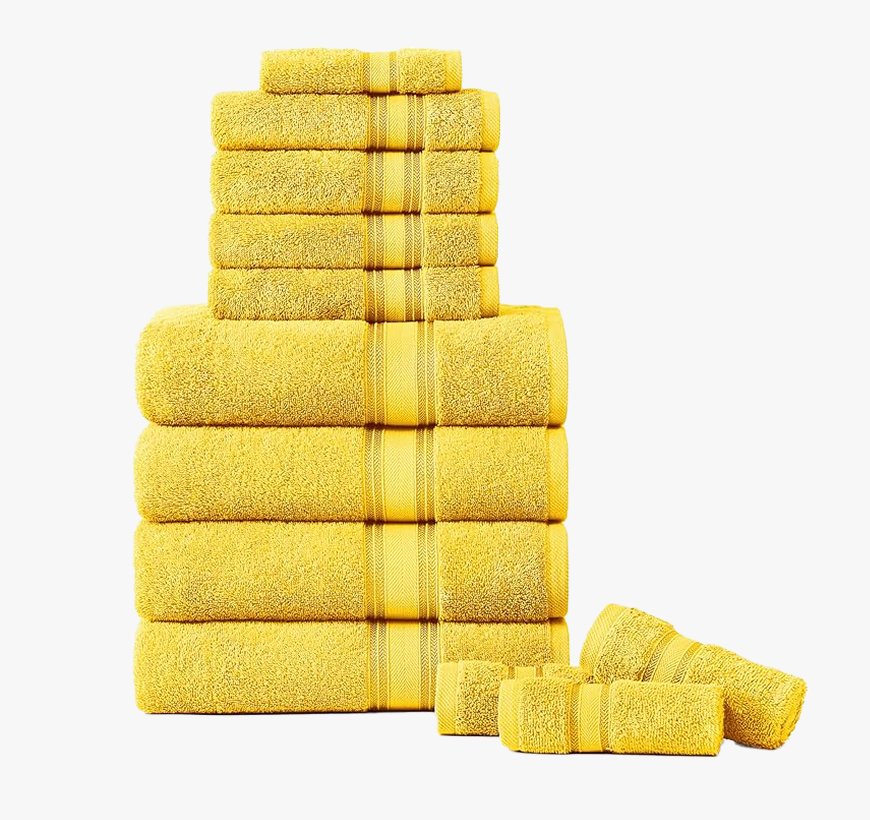 12 Piece Towel set-Mimosa