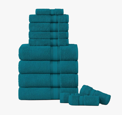 12 Piece Towel set-Seaport