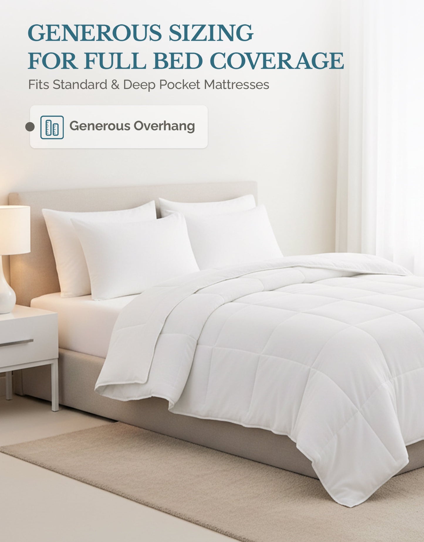 Down-Alternative Comforter cp-gallery: color=White
