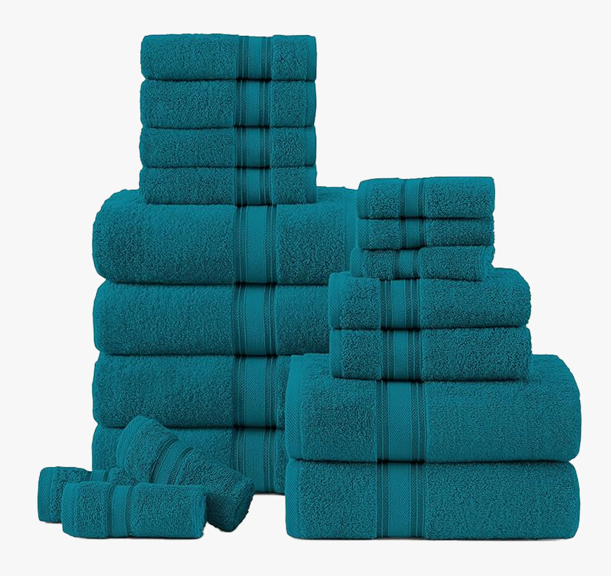 18 Piece Towel set-Seaport