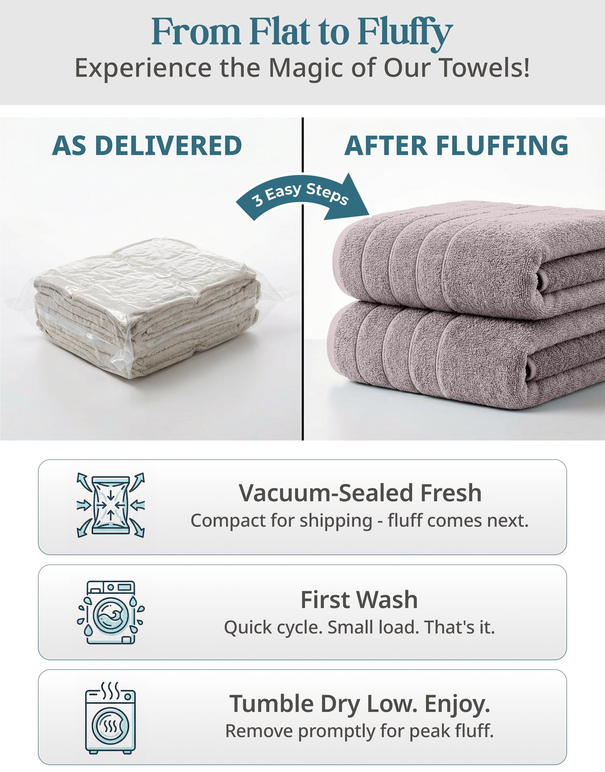 12-Piece Cotton Bath Towel Set