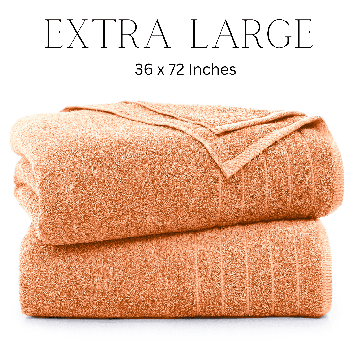 2-Piece Oversized Bath Sheets Set
