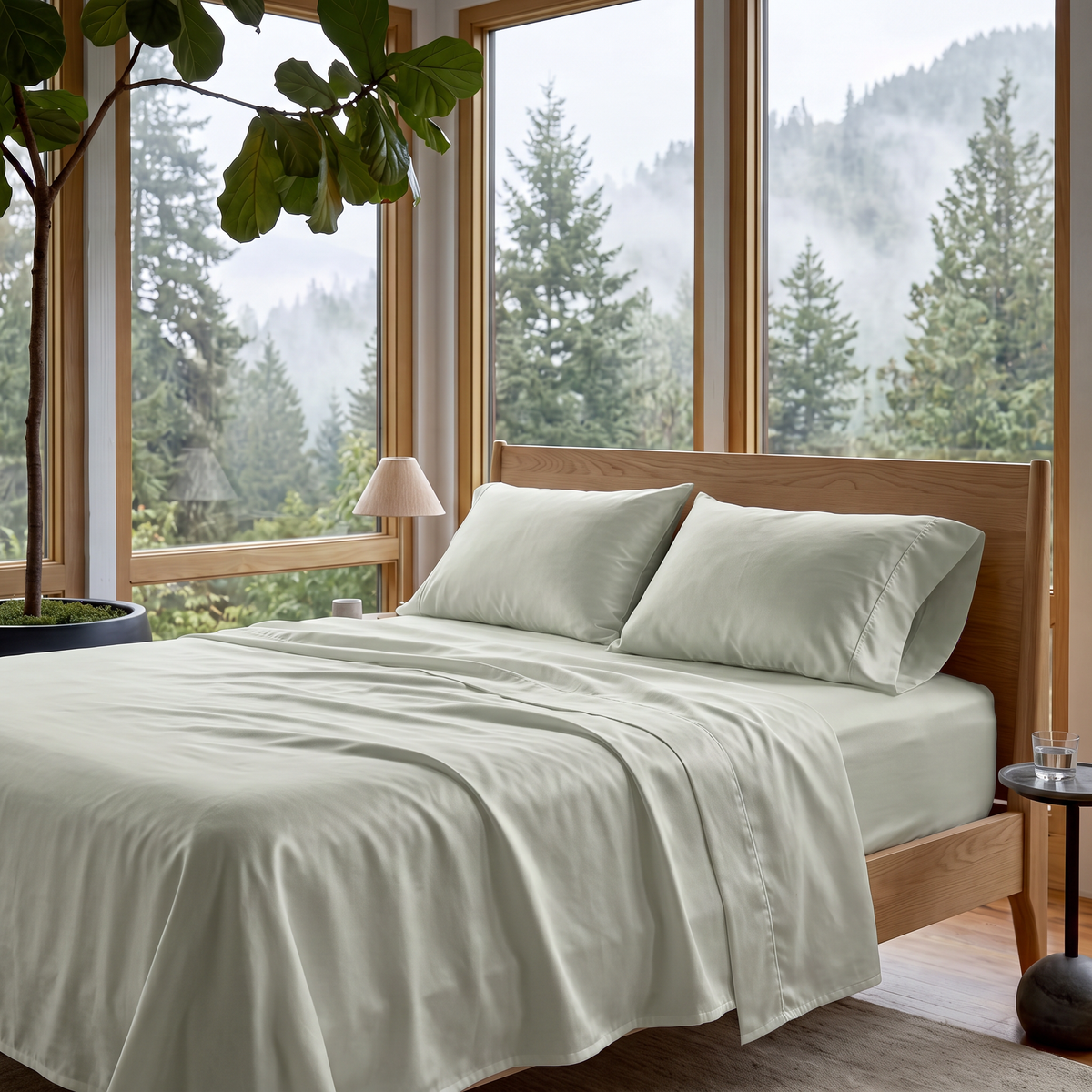 1000 Thread Count Sheet Set - Mineral