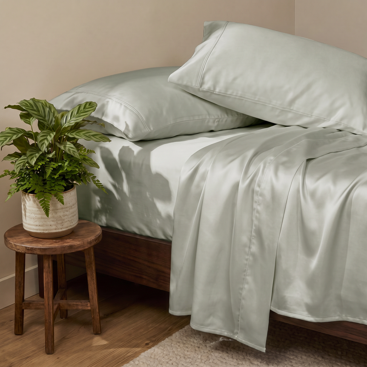 1000 Thread Count Sheet Set - Silver