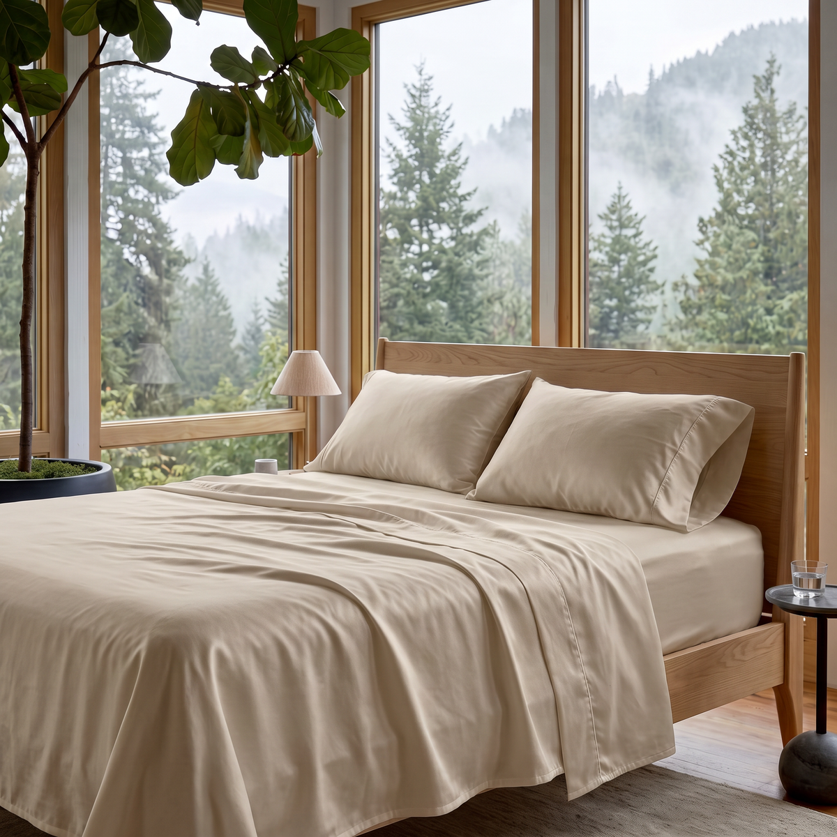 1000 Thread Count Sheet Set - Taupe