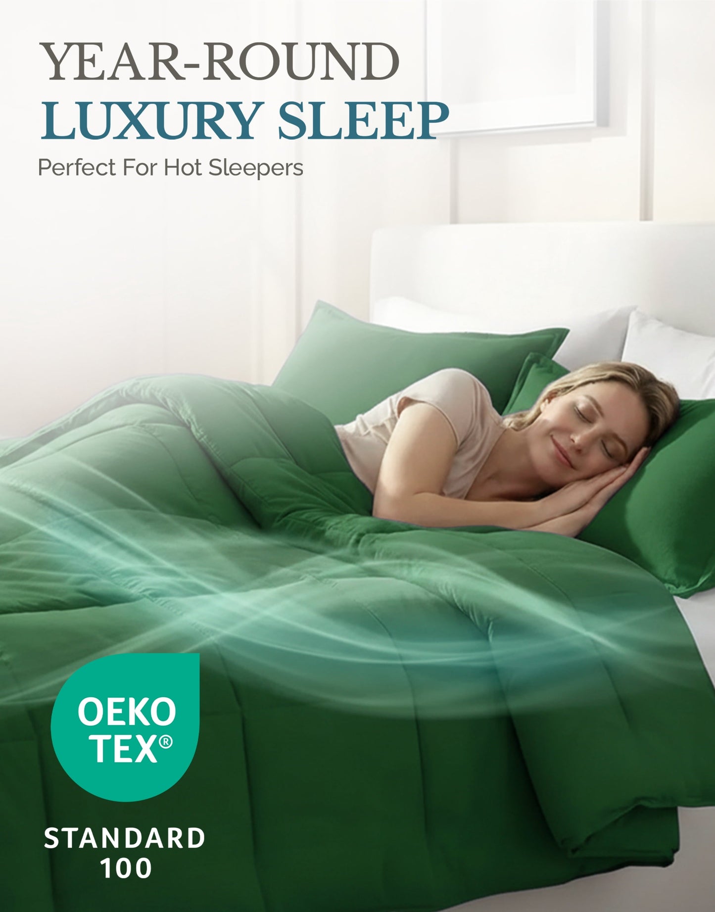 Down-Alternative Comforter cp-gallery: color=Olive Green