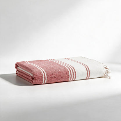 Turkish Beach Towel, Set of 1 - Hibiscus
