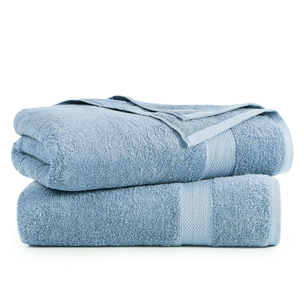 Lane Linen 2 Piece Bath Sheet Set - Allure