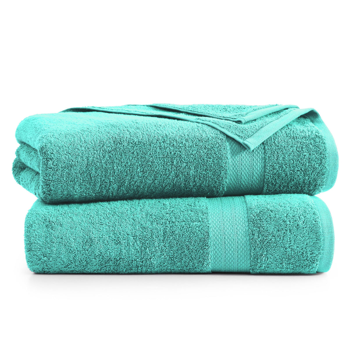 Lane Linen 2 Piece Bath Sheet Set - Teal
