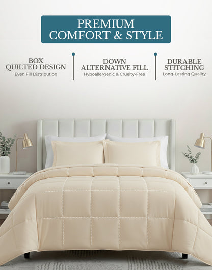 Down-Alternative Comforter cp-gallery: color=Ivory