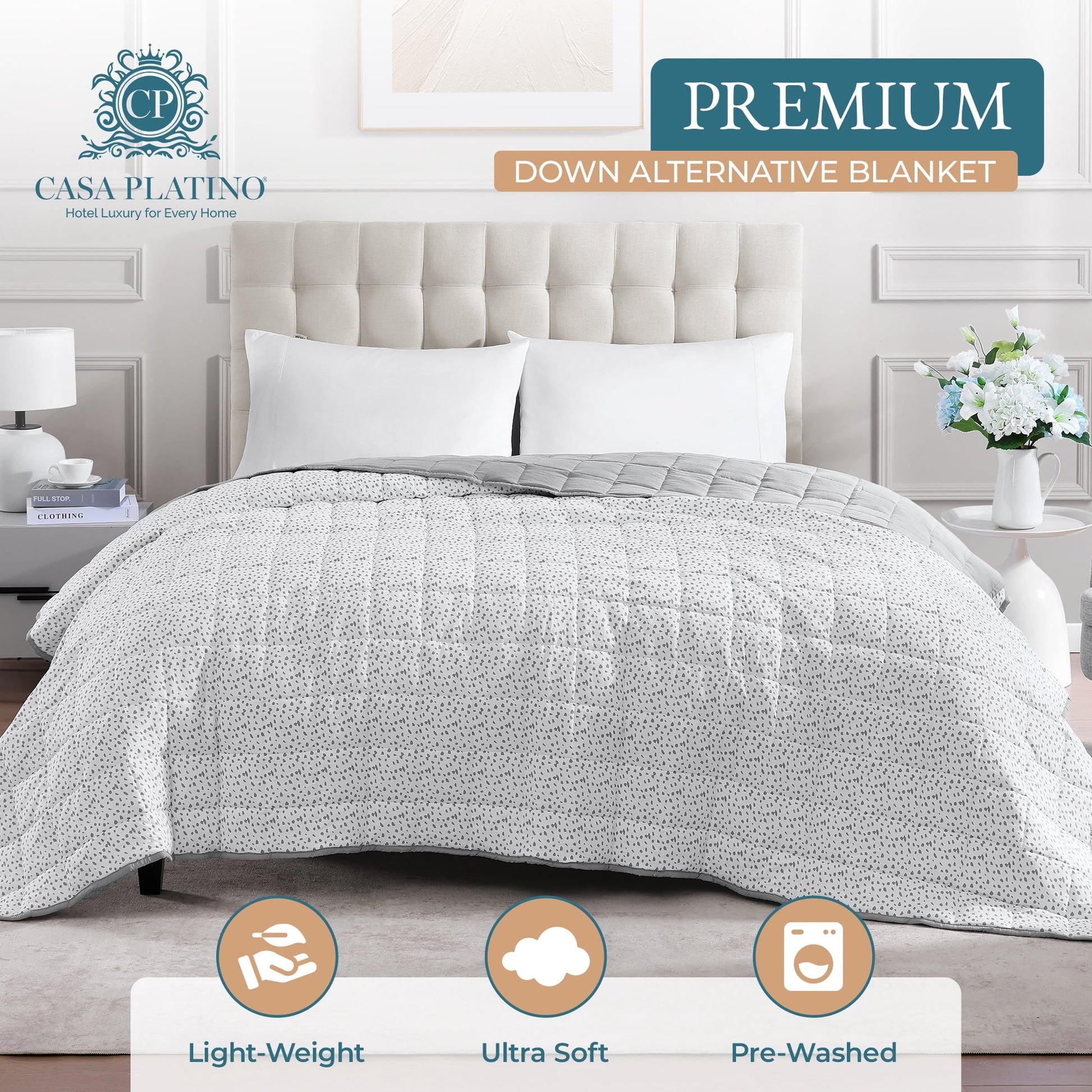 Quilted Bed Blanket
