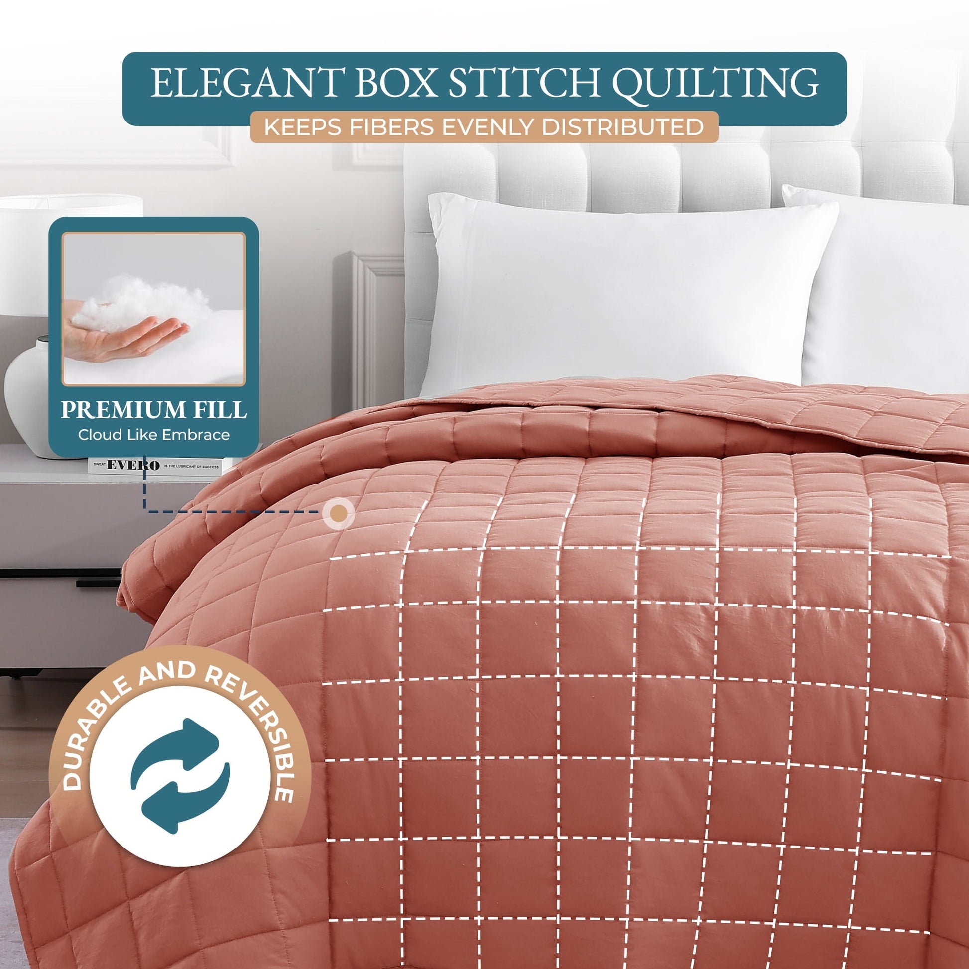 Quilted Bed Blanket