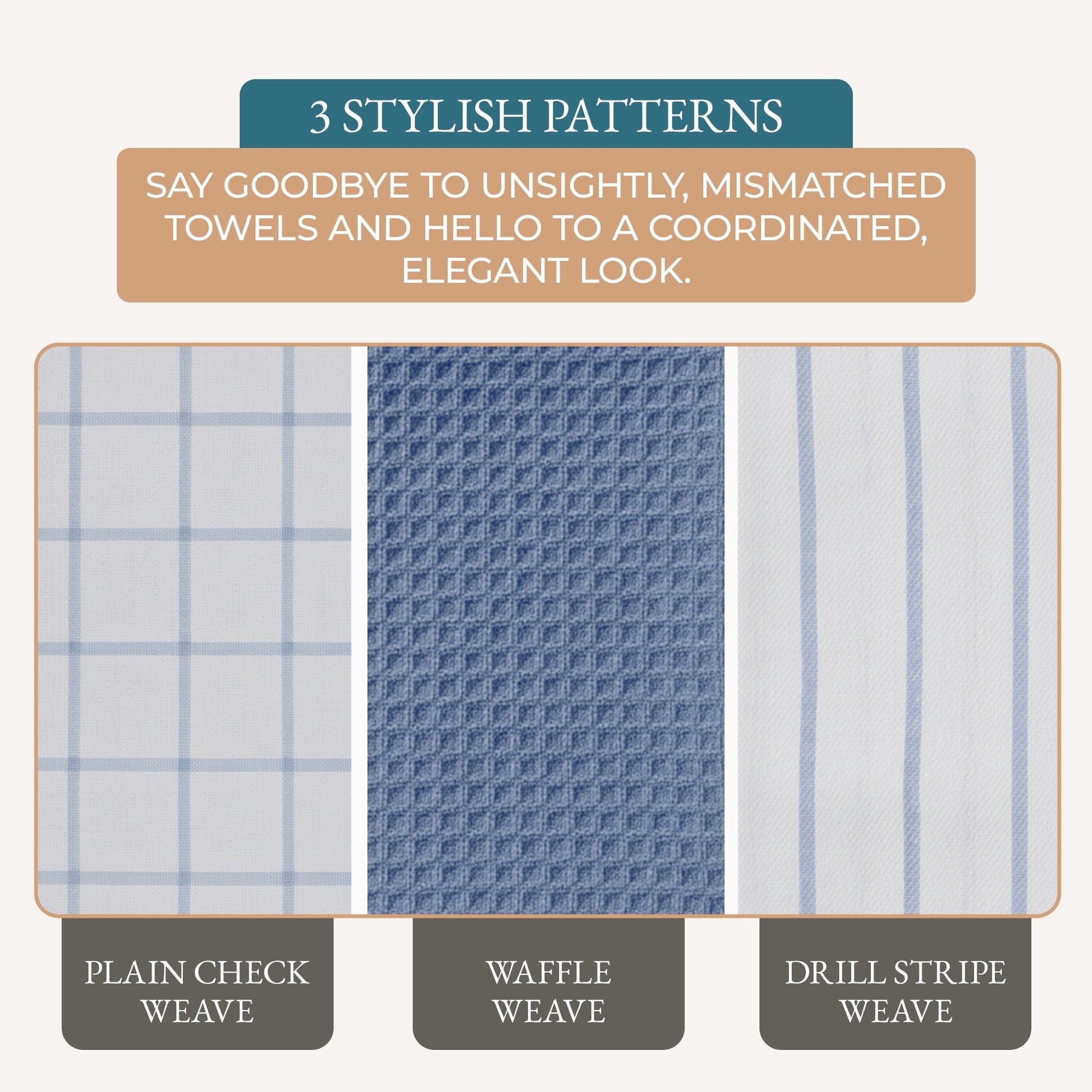 Multi-Weave Kitchen Towel Set