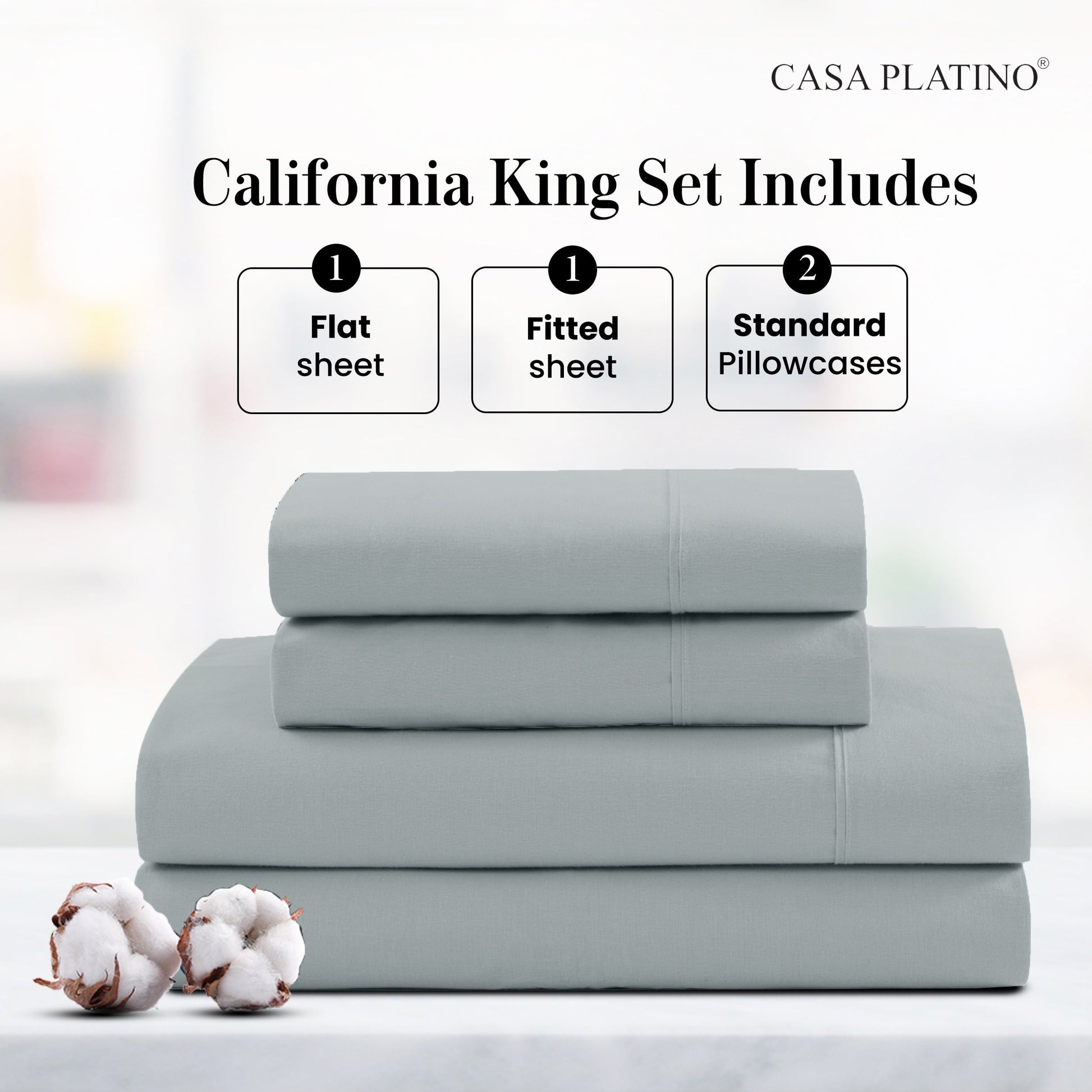 Percale Cotton Sheet Set
