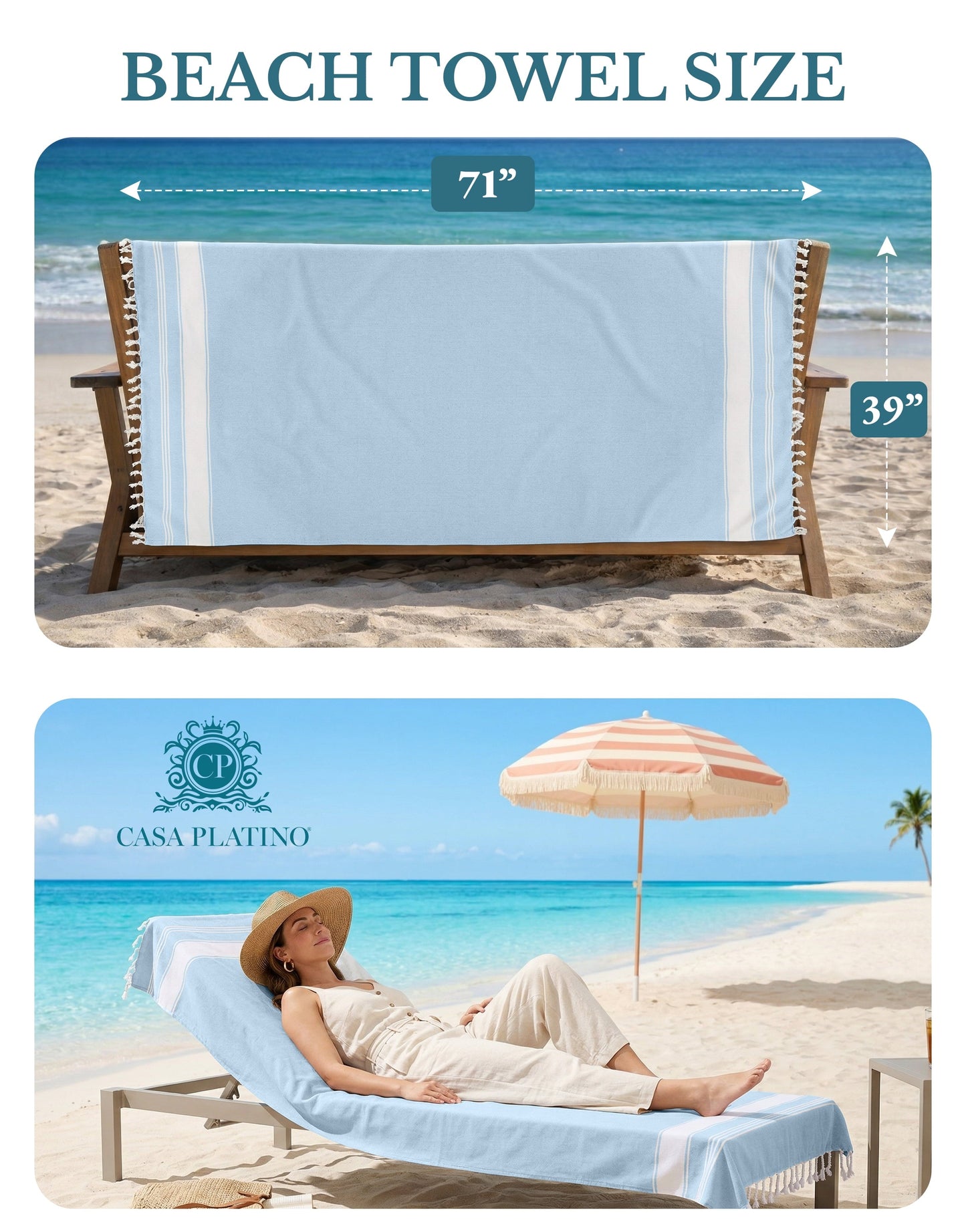 Cotton Hammam Beach Towels Multi-Pack cp-gallery: all=true