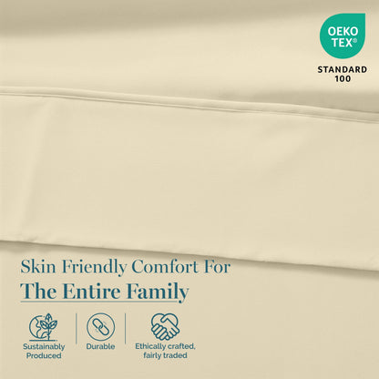 450 Thread Count Cotton Sheet Set cp-gallery: color=Linen