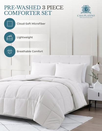 Down-Alternative Comforter cp-gallery: color=White