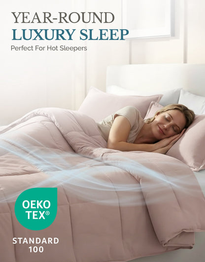 Down-Alternative Comforter cp-gallery: color=Sepia Rose