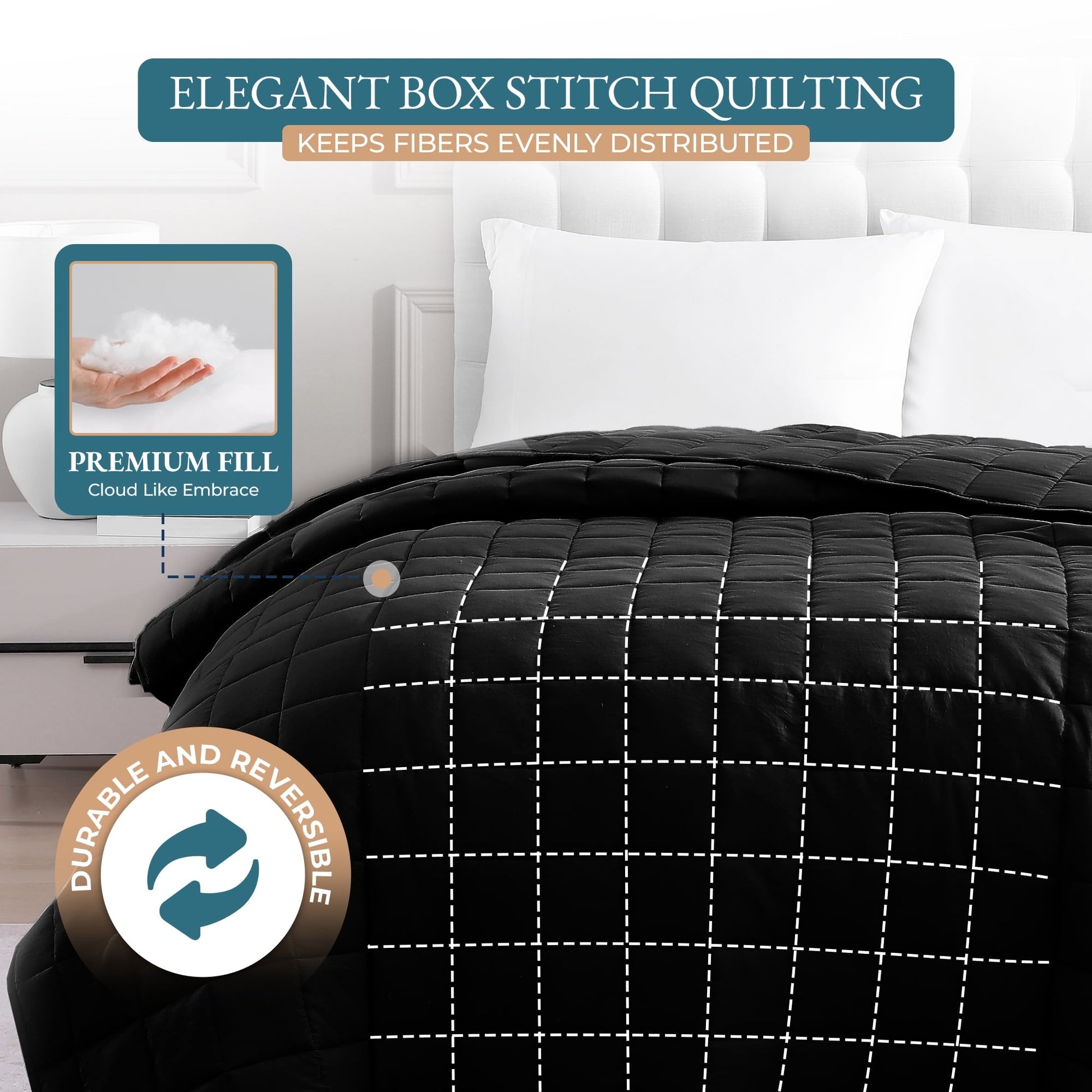Quilted Bed Blanket