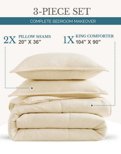 Down-Alternative Comforter cp-gallery: color=Ivory