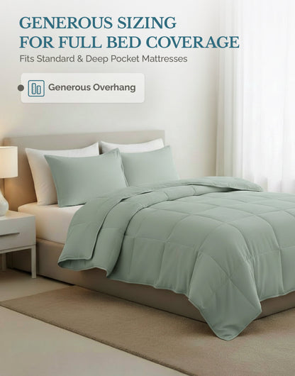 Down-Alternative Comforter cp-gallery: color=Mineral