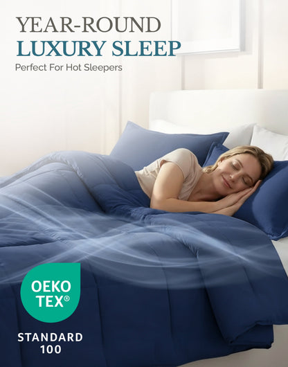 Down-Alternative Comforter cp-gallery: color=Navy