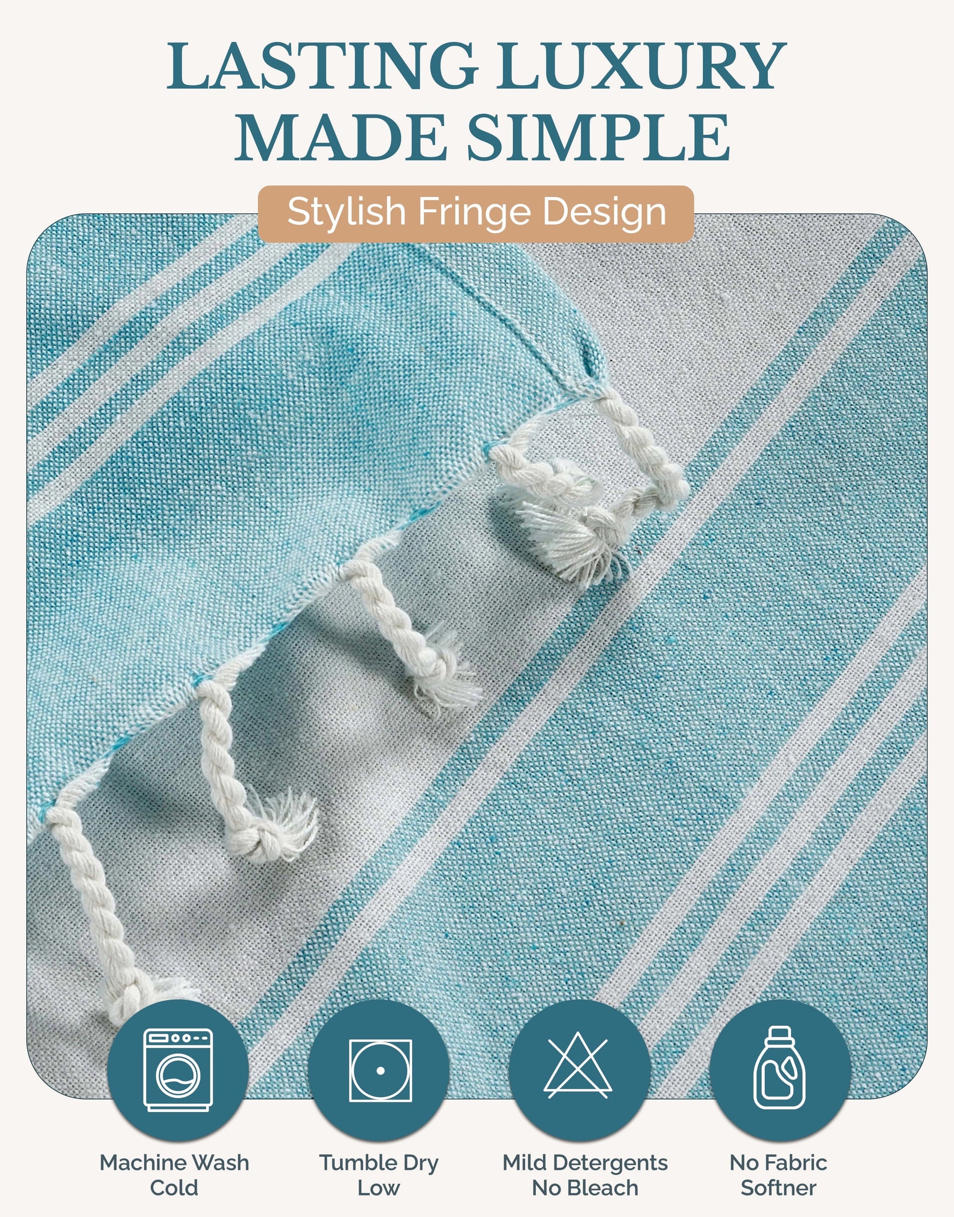 Cotton Hammam Beach Towels Multi-Pack