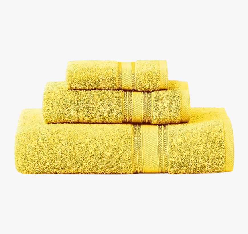 3 Piece Towel set-Mimosa