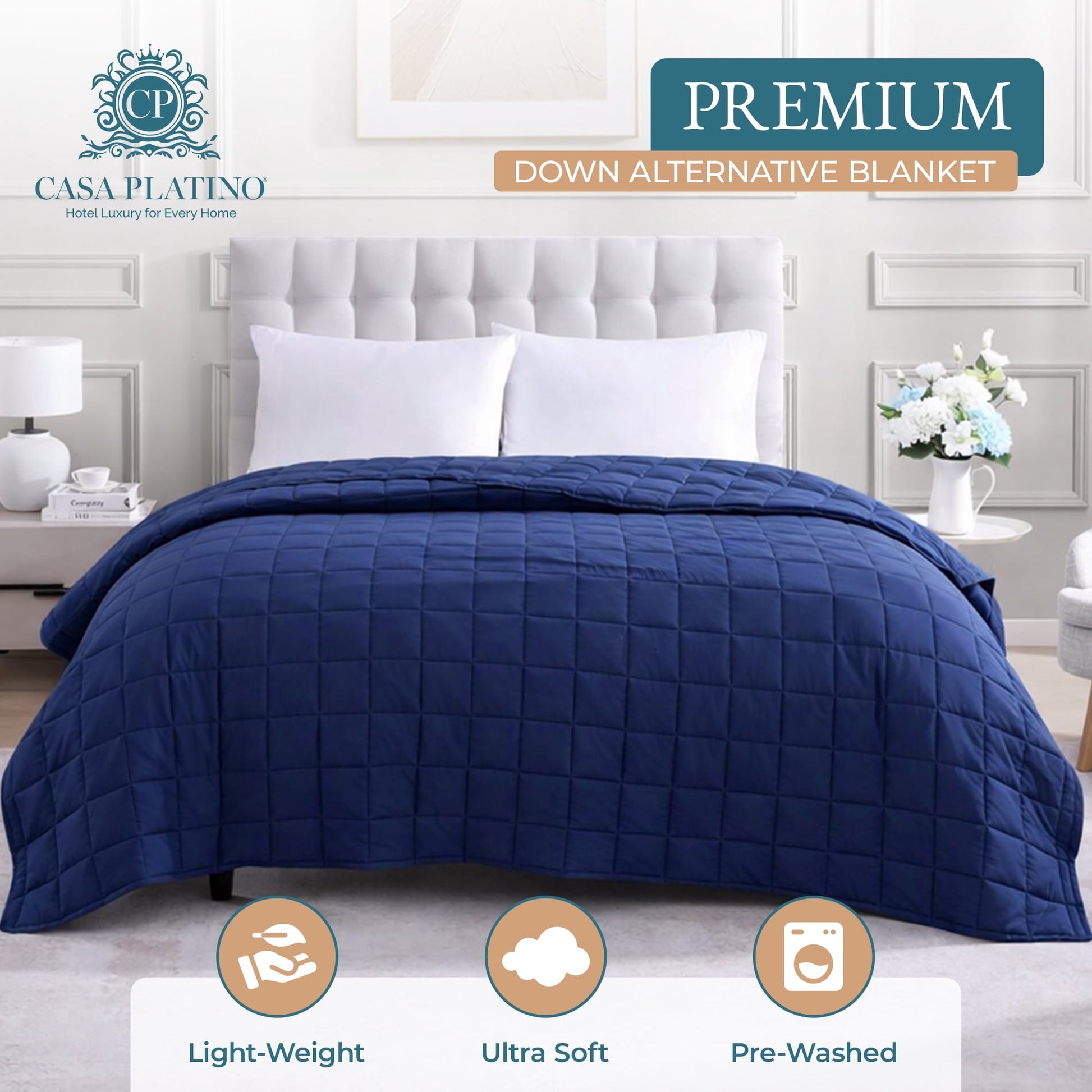 Quilted Bed Blanket