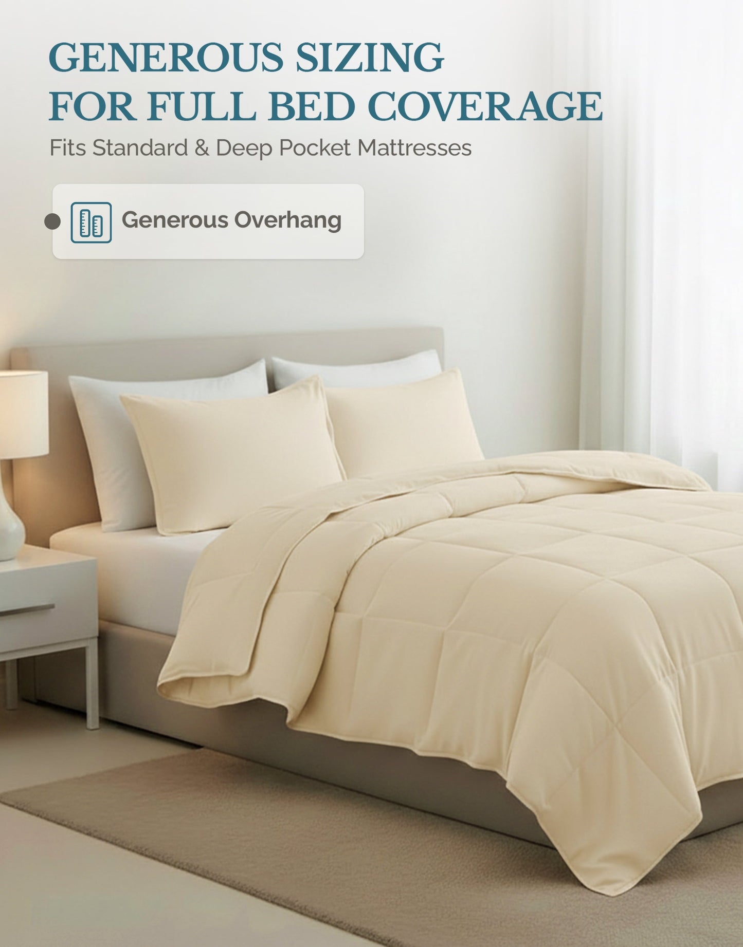 Down-Alternative Comforter cp-gallery: color=Ivory