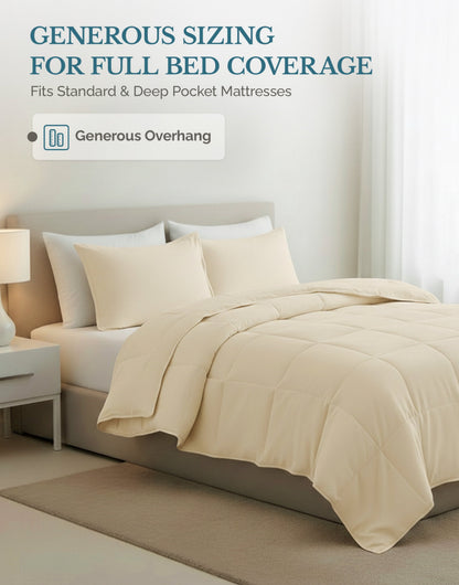 Down-Alternative Comforter cp-gallery: color=Ivory