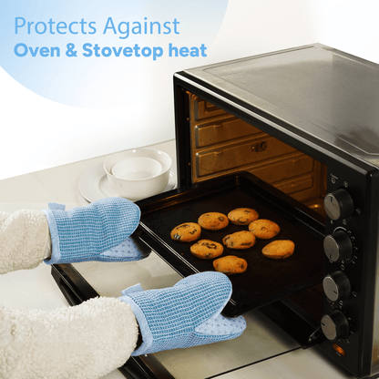 Kitchen Set - Oven Mitts, Pot Holders & Towels cp-gallery: color=Cornflower