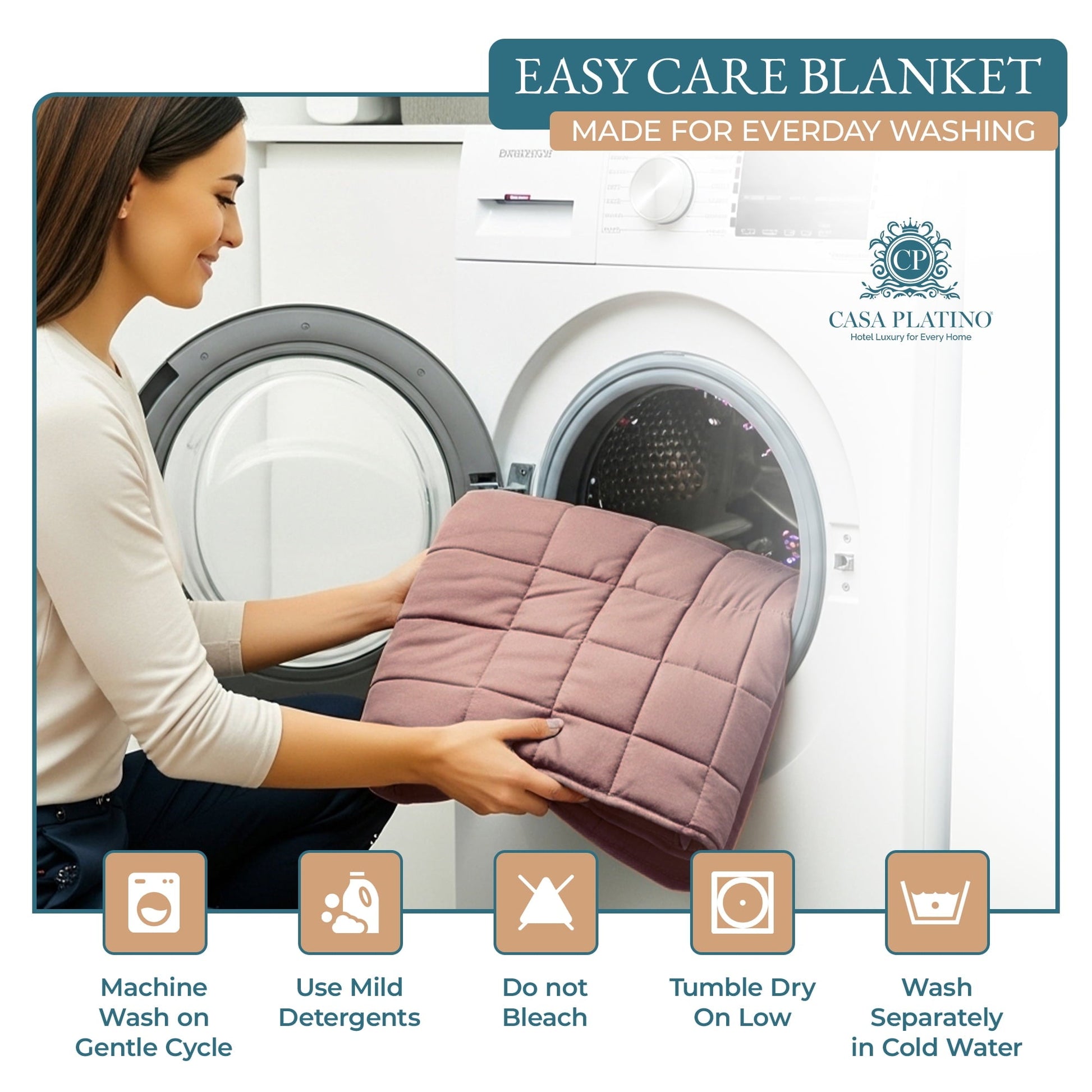 Quilted Bed Blanket