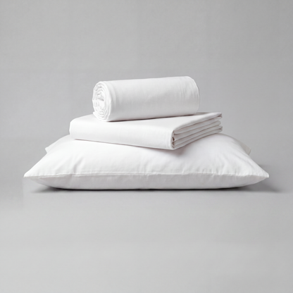 Organic Cotton Sheet Set - White
