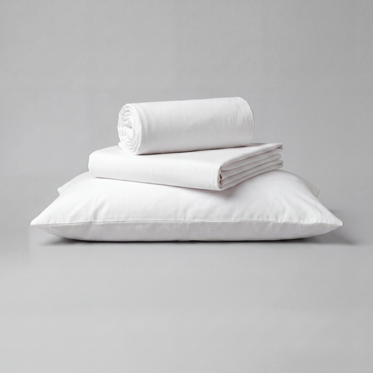 Organic Cotton Sheet Set - White