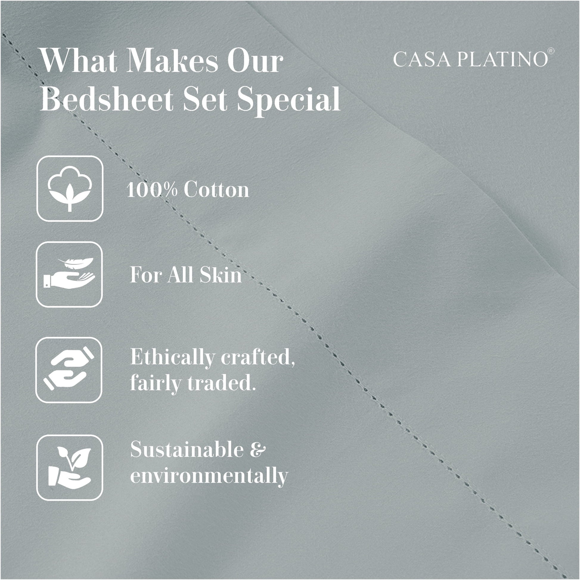 Percale Cotton Sheet Set
