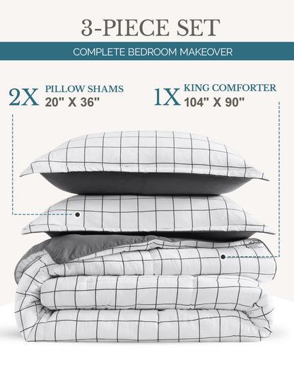 Down-Alternative Comforter cp-gallery: color=Window Pane; size=King